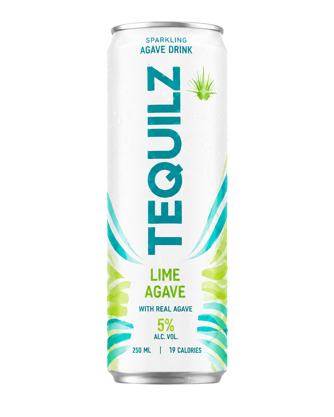 TEQUILZ Lime Agave blikje — sparkling tequila seltzer, 250ml